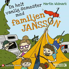 Cover for En helt vanlig semester med familjen Jansson