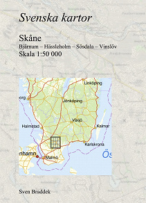 Omslagsbild för Svenska kartor. Bjärnum – Hässleholm – Sösdala – Vinslöv (Skåne)
