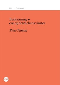 Omslagsbild för Beskattning av energibranschens vinster