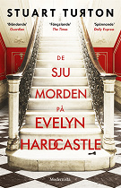 Cover for De sju morden på Evelyn Hardcastle