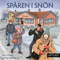 Cover for Spåren i snön / Lättläst 