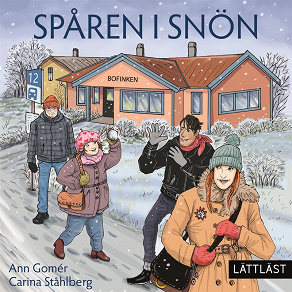 Omslagsbild för Spåren i snön / Lättläst 