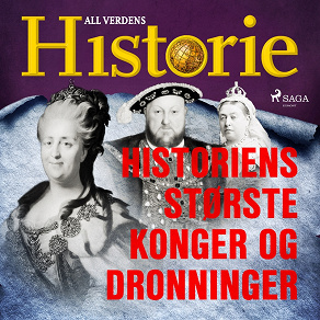 Omslagsbild för Historiens største konger og dronninger