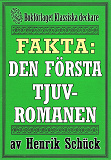 Omslagsbild för Faktabok: Den första tjuvromanen. Återutgivning av historik från 1923