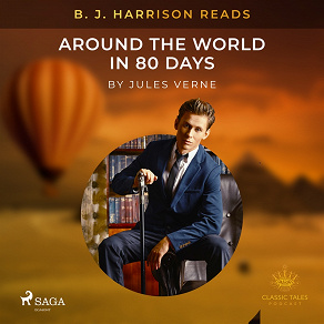 Omslagsbild för B. J. Harrison Reads Around the World in 80 Days