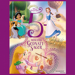 Cover for 5 minuters godnattsagor Disney prinsessor