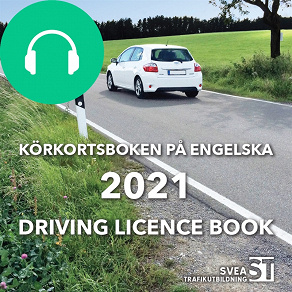 Cover for Körkortsboken på engelska 2021: Driving licence book