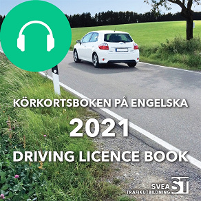 Omslagsbild för Körkortsboken på engelska 2021: Driving licence book