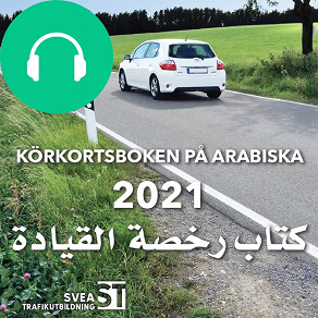 Cover for Körkortsboken på Arabiska 2021