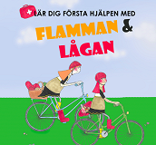 Omslagsbild för Flamman & Lågan - lär dig första hjälpen