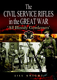 Omslagsbild för Civil Service Rifles in the Great War