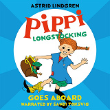 Bokomslag för Pippi Longstocking Goes Aboard