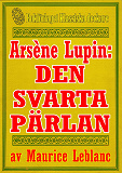 Omslagsbild för Arsène Lupin: Den svarta pärlan. Återutgivning av text från 1907