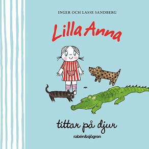 Omslagsbild för Lilla Anna tittar på djur