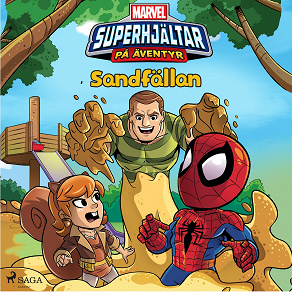 Omslagsbild för Marvel - Superhjältar på äventyr - Sandfällan