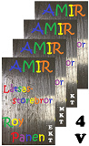 Omslagsbild för AMIR Låtsasstorebror (4 versioner)