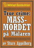 Cover for Massmordet på Mälaren. True crime-text från 1938 kompletterad med fakta och ordlista