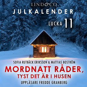 Omslagsbild för Mordnatt råder, tyst det är i husen: Lucka 11