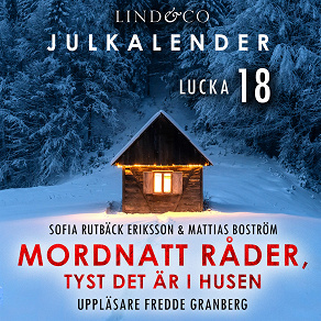 Omslagsbild för Mordnatt råder, tyst det är i husen: Lucka 18