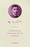 Cover for Redogörelse framlagd för en akademi