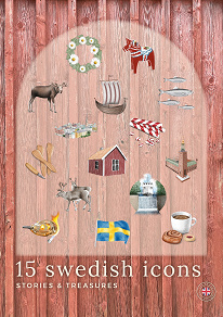 Omslagsbild för 15 Swedish Icons : stories & treasures 