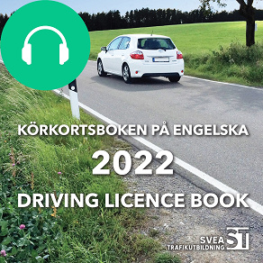 Omslagsbild för Körkortsboken på engelska 2022: Driving licence book