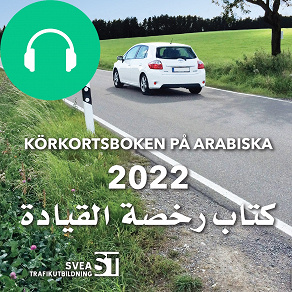 Cover for Körkortsboken på Arabiska 2022