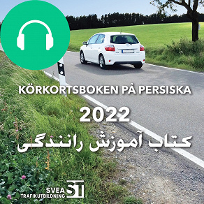 Cover for Körkortsboken på Persiska 2022