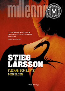 Cover for Flickan som lekte med elden (lättläst version)