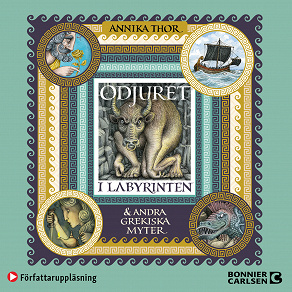 Omslagsbild för Odjuret i labyrinten och andra grekiska myter
