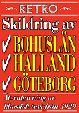 Cover for Skildring av Göteborg, Bohuslän och Halland. Återutgivning av text från 1929
