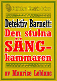 Omslagsbild för Detektiven Jim Barnett: Den stulna sängkammaren. Återutgivning av text från 1928, kompletterad med fakta och ordlista