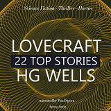 Cover for 22 Top Stories of H. P. Lovecraft &amp; H. G. Wells