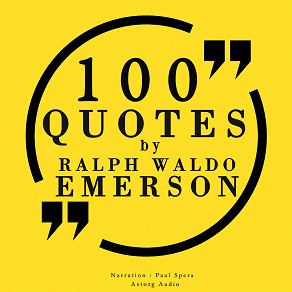 Omslagsbild för 100 Quotes by Ralph Waldo Emerson