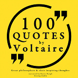 Omslagsbild för 100 Quotes by Voltaire: Great Philosophers &amp; Their Inspiring Thoughts