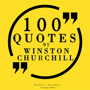 Omslagsbild för 100 Quotes by Winston Churchill