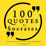 Cover for 100 Quotes by Socrates: Great Philosophers &amp; Their Inspiring Thoughts