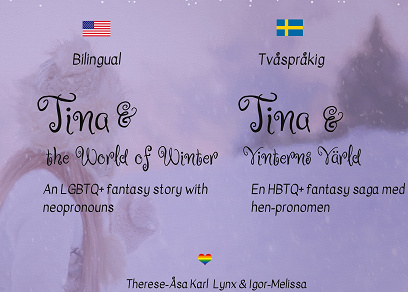 Omslagsbild för Tina och Vinterns värld: Två-språkig bok för dig som lär dig engelska