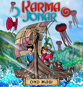 Omslagsbild för Karma och Jonar: Ond magi