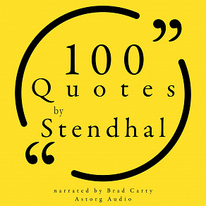 Omslagsbild för 100 Quotes by Stendhal