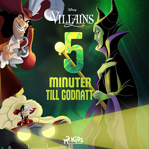 Omslagsbild för Fem minuter till godnatt - Disney Villains