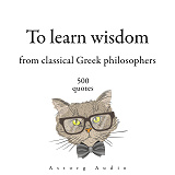 Omslagsbild för 500 Quotes to Learn Wisdom from Classical Greek Philosophers