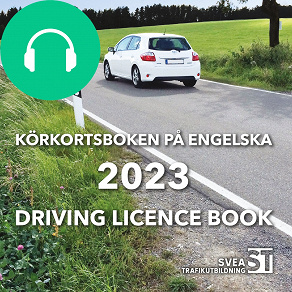 Omslagsbild för Körkortsboken på engelska 2023: Driving licence book