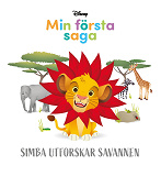 Omslagsbild för Min första saga - Simba utforskar savannen