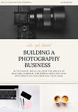 Cover for Building a photography business