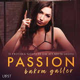Cover for Passion bakom galler: 12 erotiska noveller om att bryta lagen