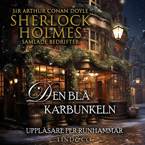 Omslagsbild för Den blå karbunkeln (Sherlock Holmes samlade bedrifter)