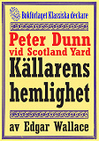 Omslagsbild för Peter Dunn vid Scotland Yard: Källarens hemlighet. Återutgivning av deckarnovell från 1941