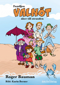 Omslagsbild för Familjen Valnöt åker till stranden