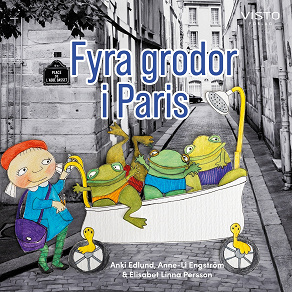 Omslagsbild för Fyra grodor i Paris